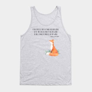 Fox quote Tank Top